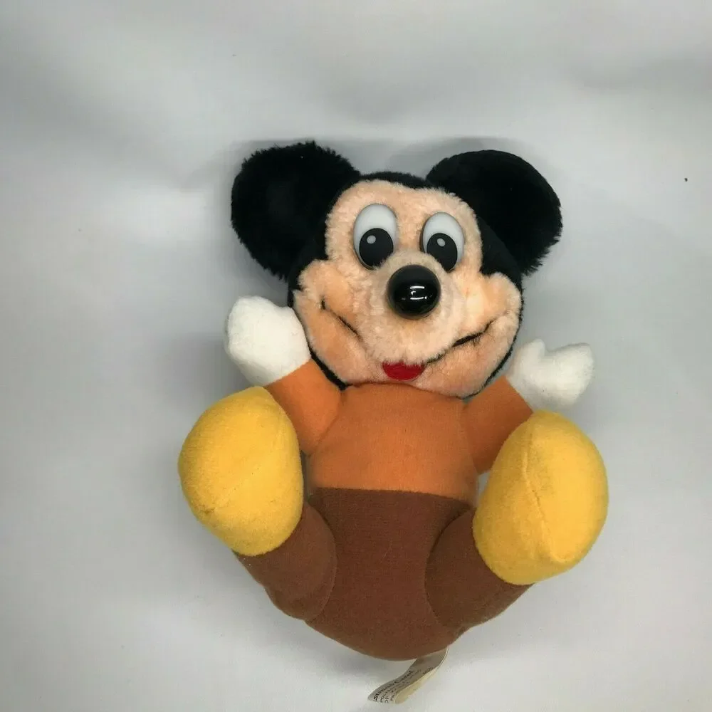 Vintage 1984 Hardee’s Disney Mickey’s Christmas Carol Plush Toy MICKEY MOUSE 7
